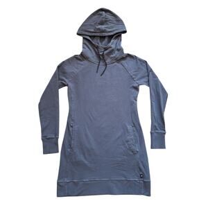 American Giant Women's Hoodie Dress Tunic Sweatshirt USA Loungewear Gorpcore